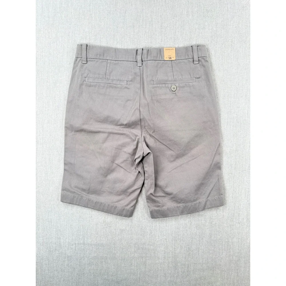 Crewcuts J.Crew Boys Stanton Shorts Gray‎ Size 14 NWT 36384
